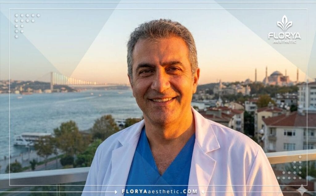 Professional plastic surgeon in Istanbul inviting patients for liposuction treatment.