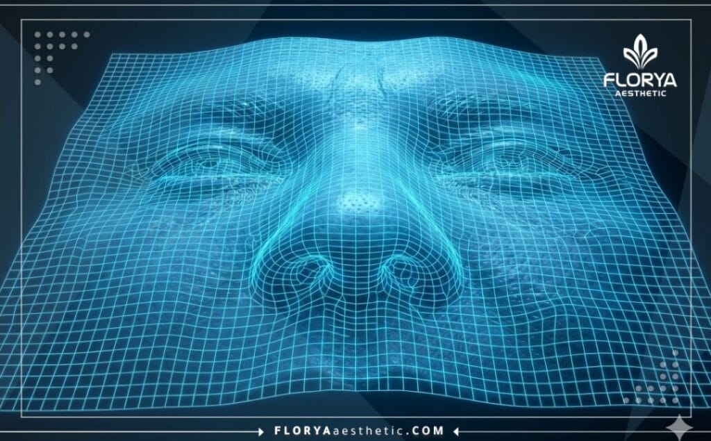 مسح ضوئي ثلاثي الأبعاد يظهر دقة الإجراءات التجميلية للوجه