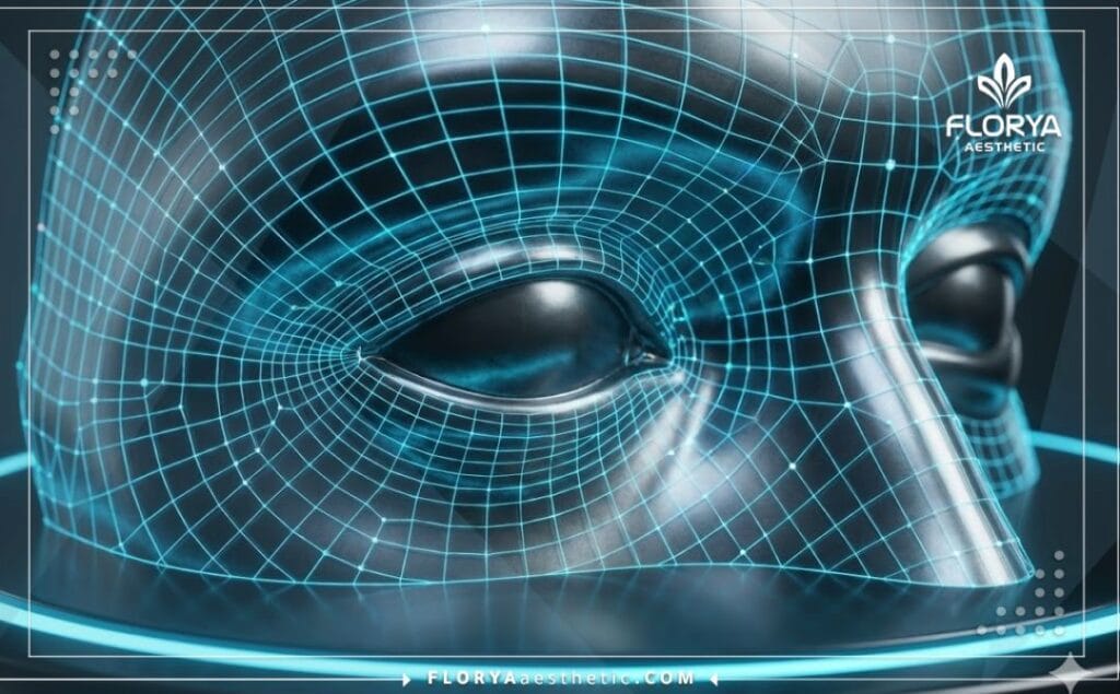 Цифровое 3D сканирование области глаз и век перед операцией