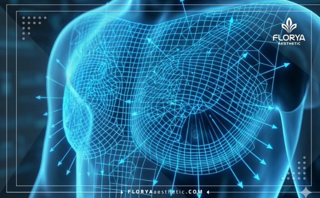 Escáner 3D del área pectoral masculina para planificación de ginecomastia.