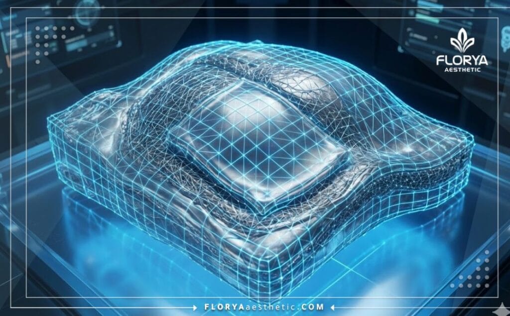 مسح ضوئي ثلاثي الأبعاد يظهر الدقة في تخطيط العمليات التجميلية.