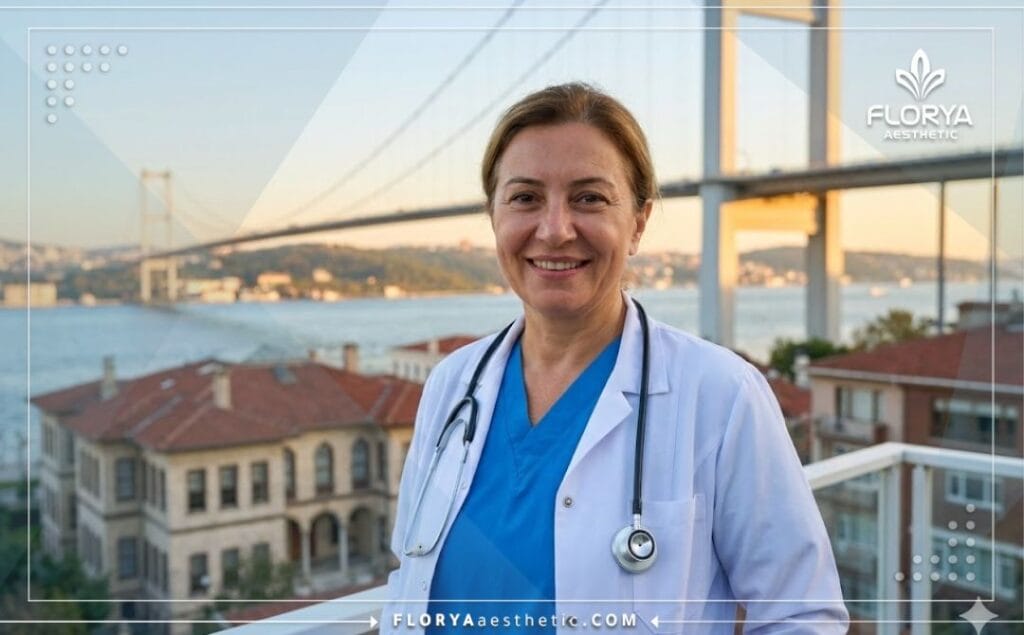 Chirurgien accueillant à Istanbul avec vue sur le Bosphore