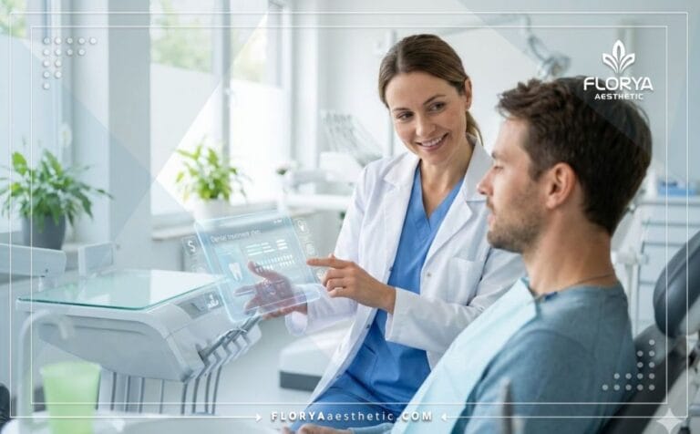 Doctor explicandoDoctor explicando Riesgos del blanqueamiento dental con láser en Turquía