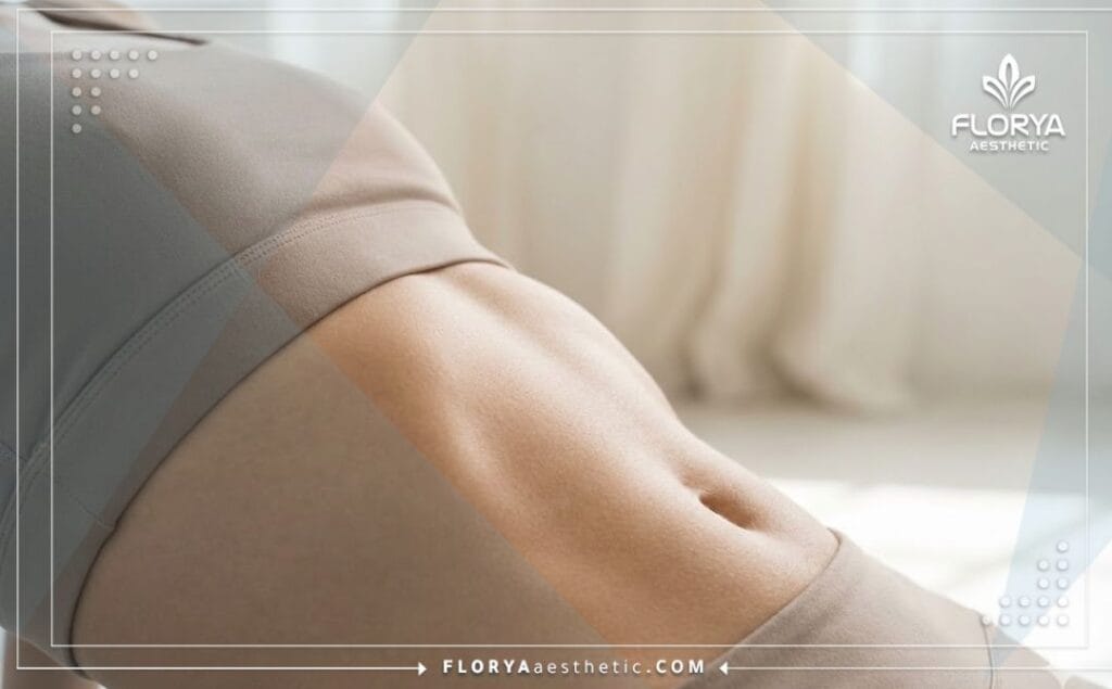 Flawless skin and sculpted waistline result from modern liposuction