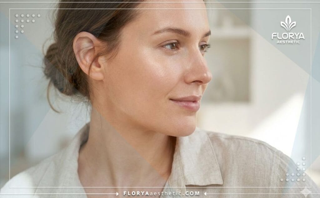 Résultat esthétique parfait après l'intervention en Turquie.