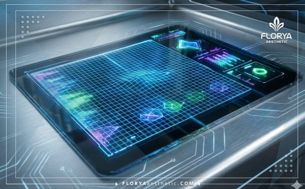 Interface médicale montrant la surveillance des signes vitaux pour la sécurité