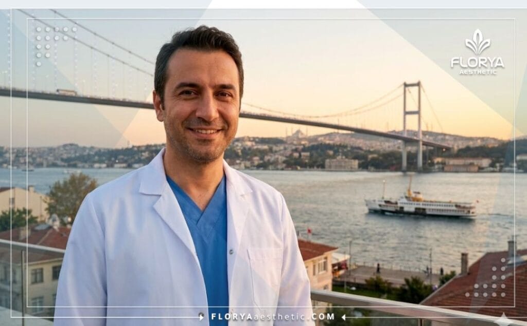 Cirujano en Estambul transmitiendo confianza y seguridad al paciente
