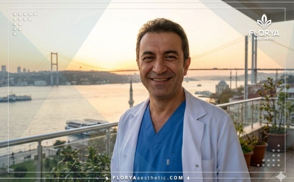 Приветливый доктор в Стамбуле консультирует по вопросам безопасности операции