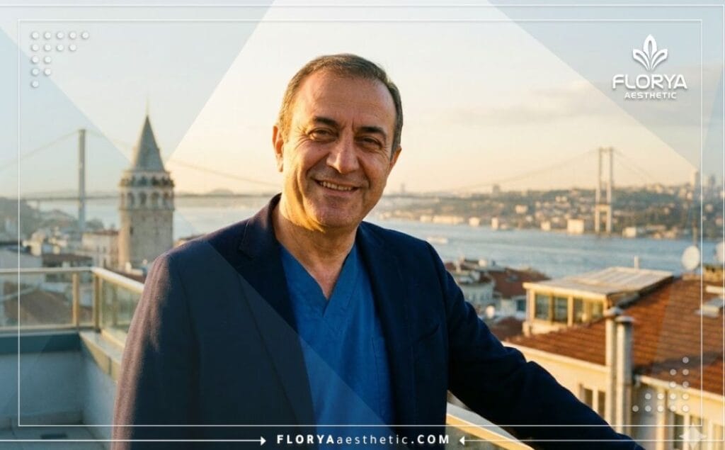 Médecin accueillant à Istanbul avec vue sur le Bosphore