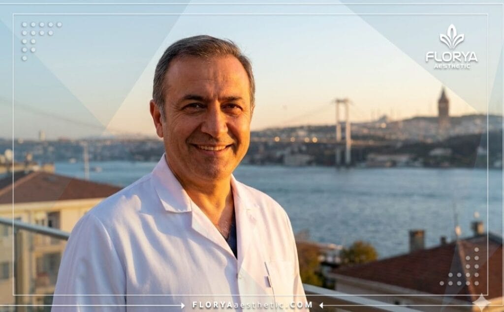 Врач в Стамбуле приветствует пациентов на липосакцию