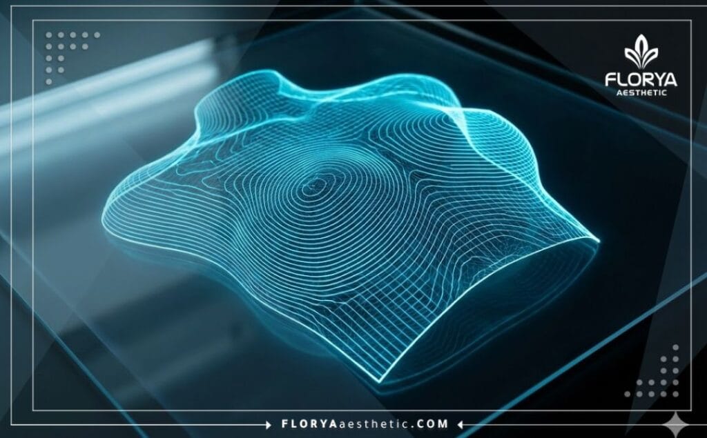 3D сканирование и моделирование области груди перед операцией