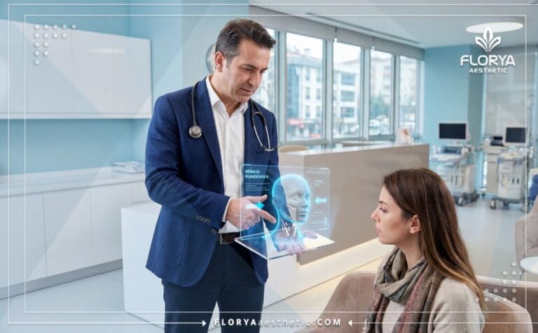 Consulta con el Mejor Cirujano de Lifting Facial y de Cuello en Turquía usando tecnología.