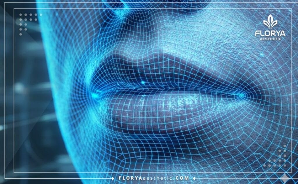 3D сканирование анатомии верхней губы и носогубного треугольника