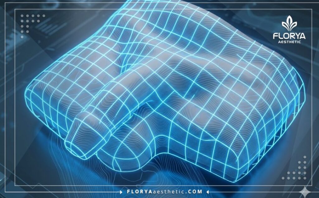 High-tech 3D macro surface scan highlighting the precision of the Best Penile Implants.