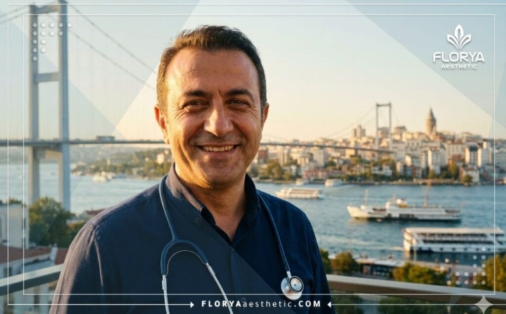 Médecin accueillant à Istanbul pour une consultation de lifting corporel.