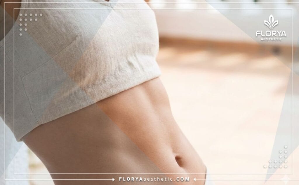 Cirujano amable invitando a Estambul con vista panorámica de la ciudad