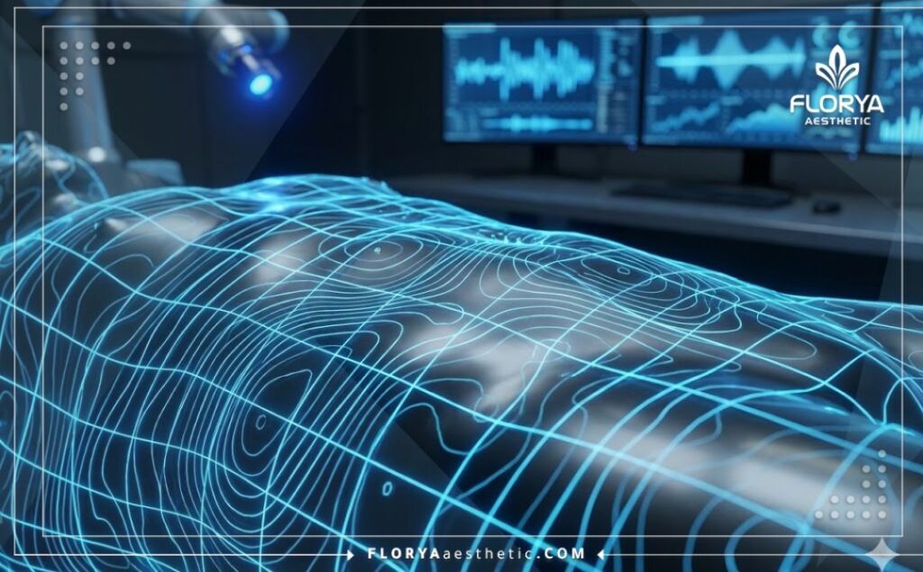 Высокотехнологичное 3D-сканирование области желудка