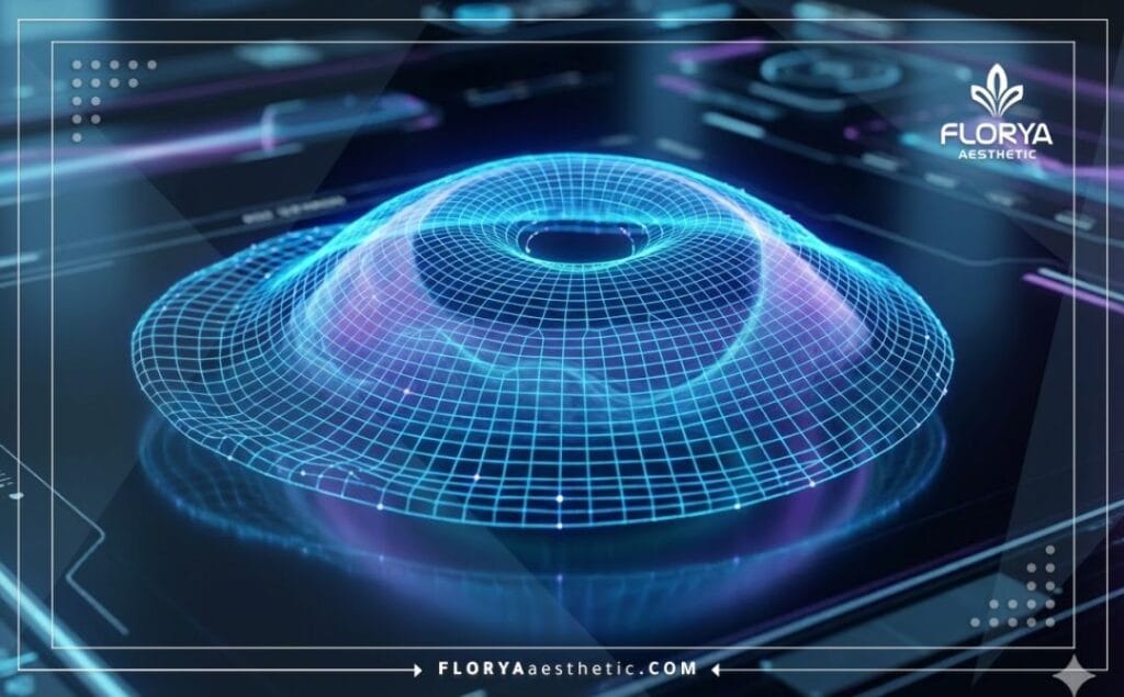 Макро-сканирование 3D поверхности глаза и слезных путей.