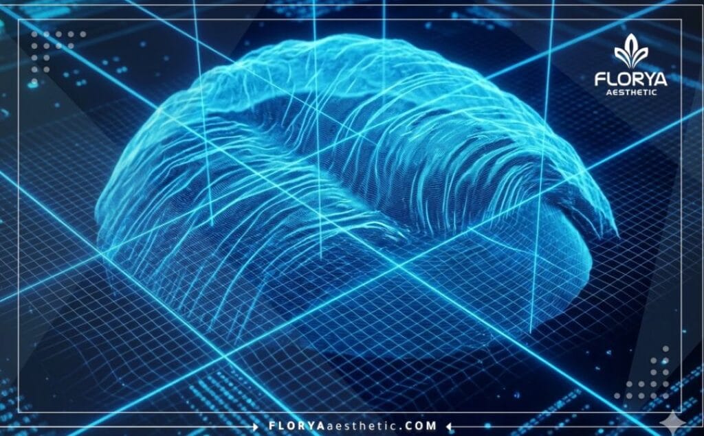 Цифровое 3D-сканирование кожи головы и линии роста волос