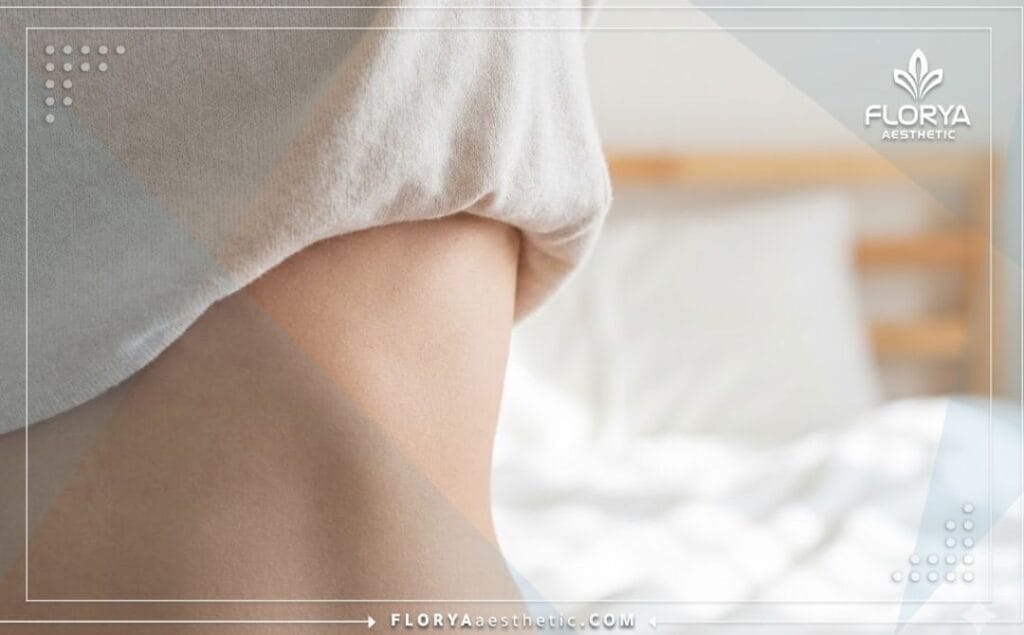 Безупречный результат безопасной коррекции контуров талии.