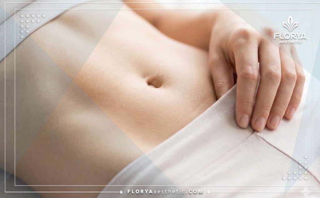 Résultat parfait et réussi de la perte de poids et d'un corps sain