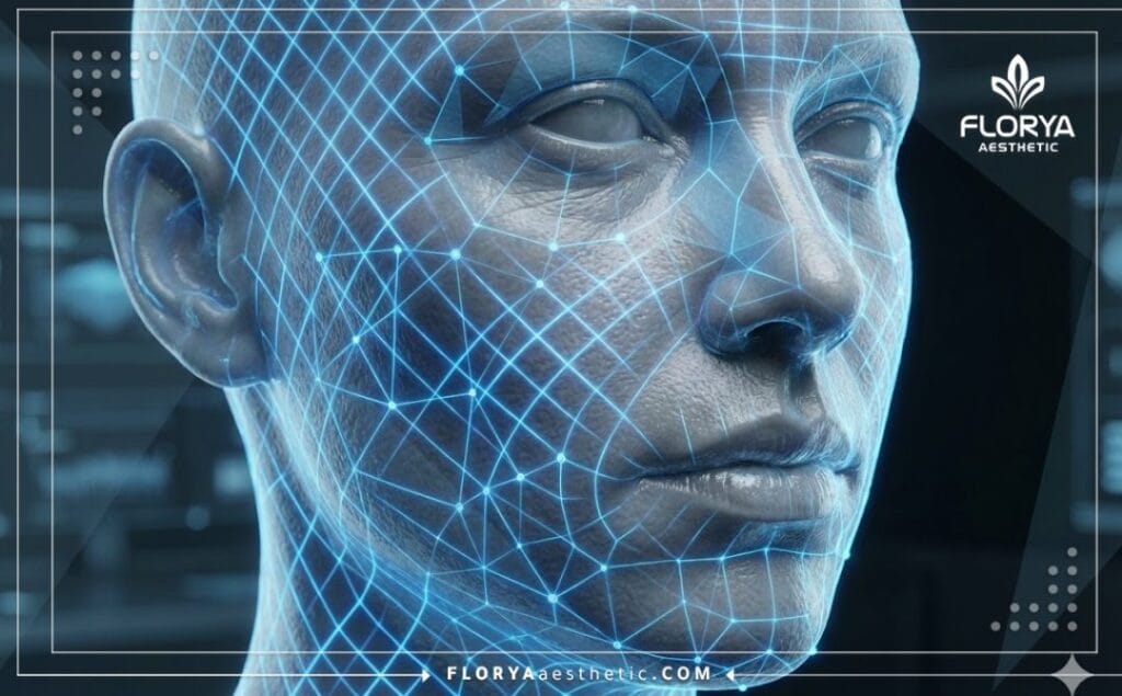 Высокотехнологичное 3D-сканирование анатомии лица для точного введения филлеров.