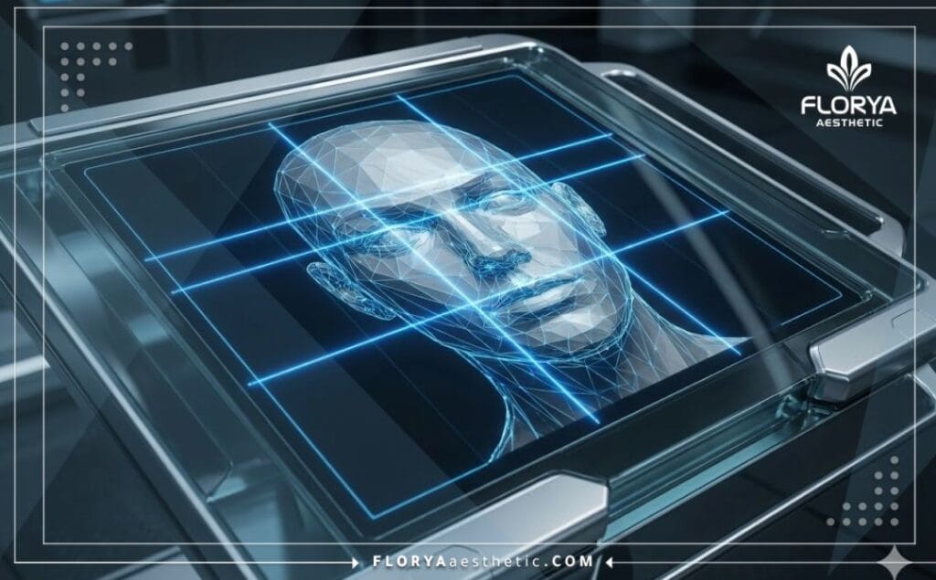 Malla digital 3D de análisis facial de alta tecnología