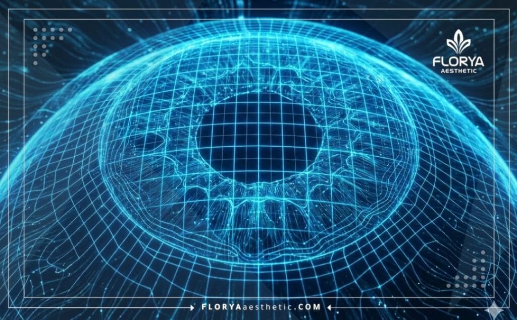 High-tech 3D scan visualization of the cornea for SMILE surgery