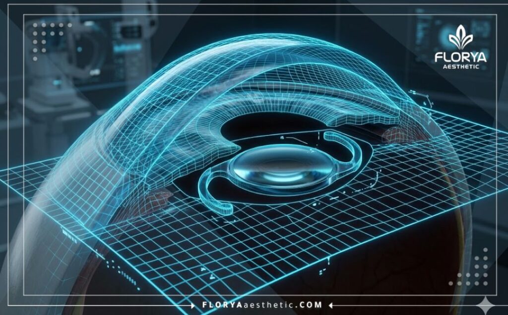 Детальное 3D-сканирование глаза для идеальной установки линзы Alcon.