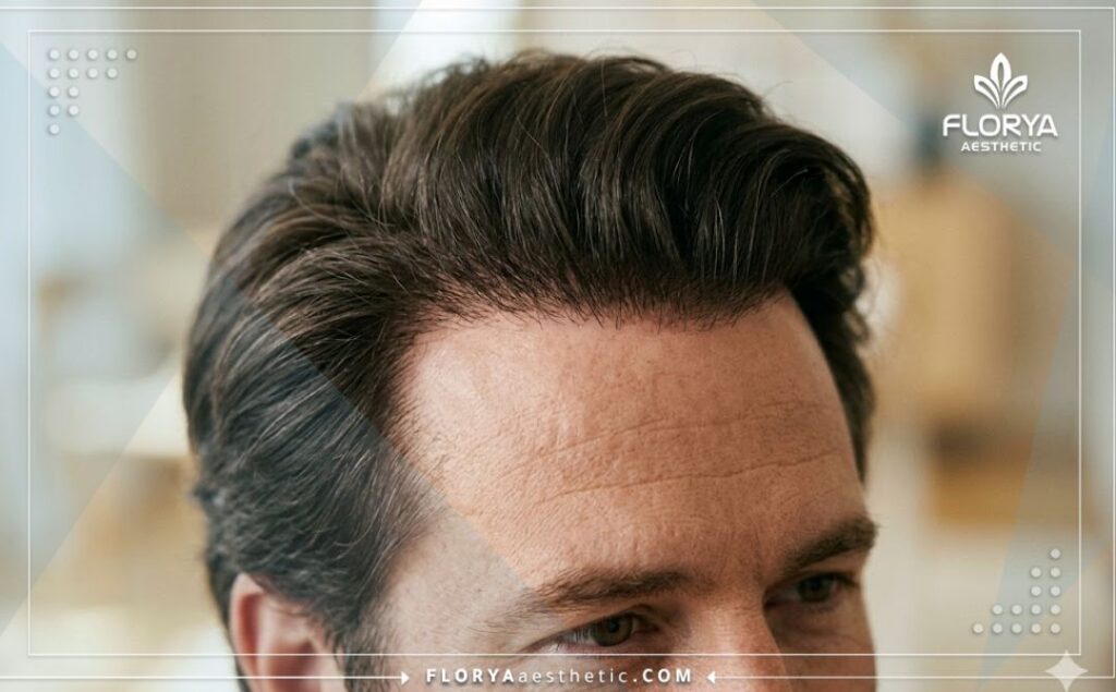 Идеальный результат пересадки с густой и естественной линией роста волос