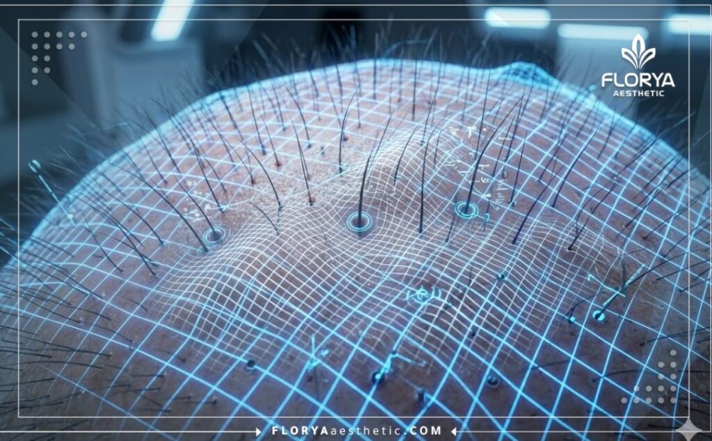 Высокотехнологичное 3D-сканирование кожи головы и фолликулов