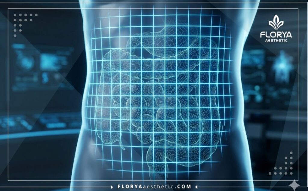 مسح رقمي ثلاثي الأبعاد يوضح دقة عملية تحويل المسار المصغر.