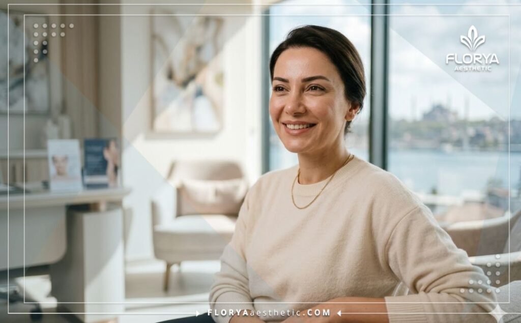 Perfect aesthetic result showing natural beauty, wellness, and restored confidence.