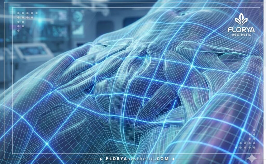 Modèle 3D numérique de l'anatomie pelvienne