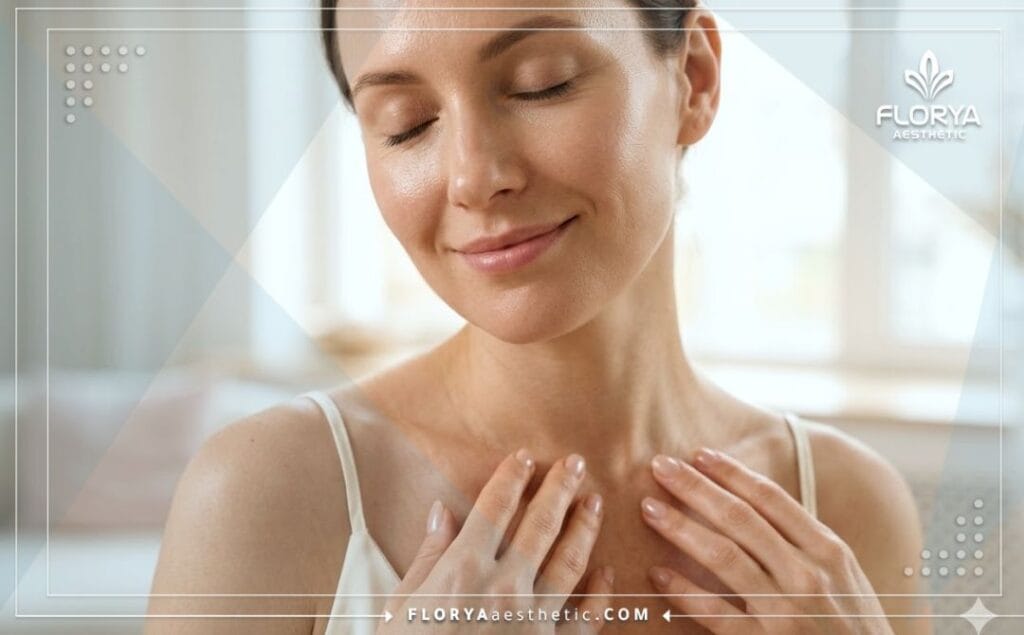 Résultat esthétique parfait de santé et beauté intime