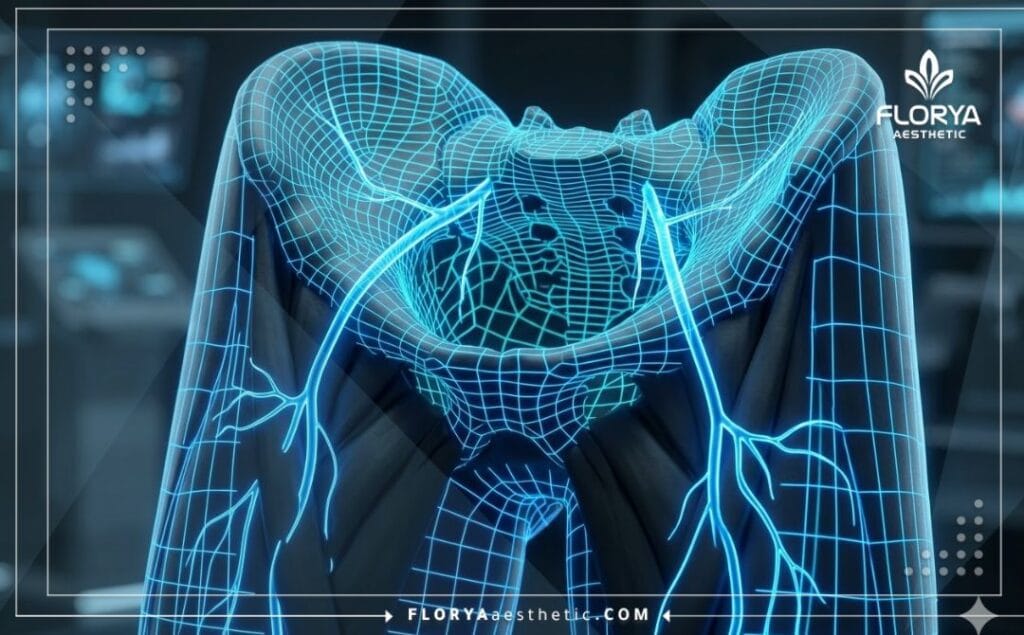 Высокотехнологичное 3D-сканирование, демонстрирующее точность медицинского вмешательства.