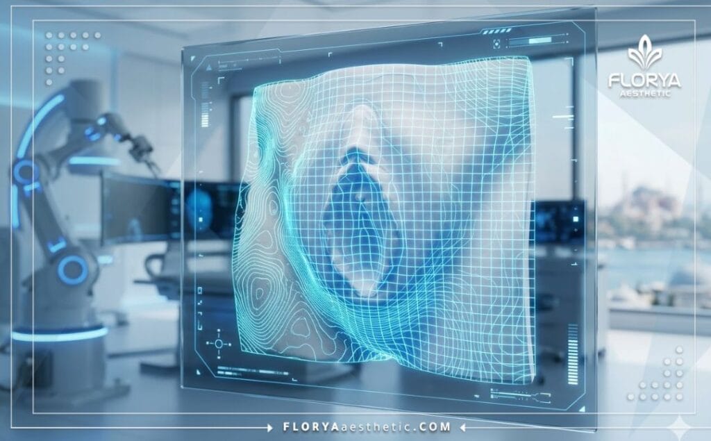 Escaneo de superficie digital en 3D para una visualización anatómica precisa y avanzada.