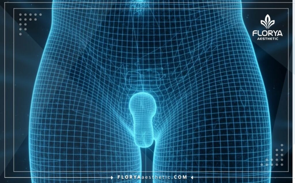 Scan 3D haute technologie de la zone de la prothèse pénienne