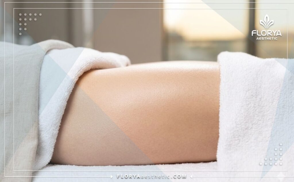 Résultat parfait et peau lisse après un traitement esthétique haut de gamme