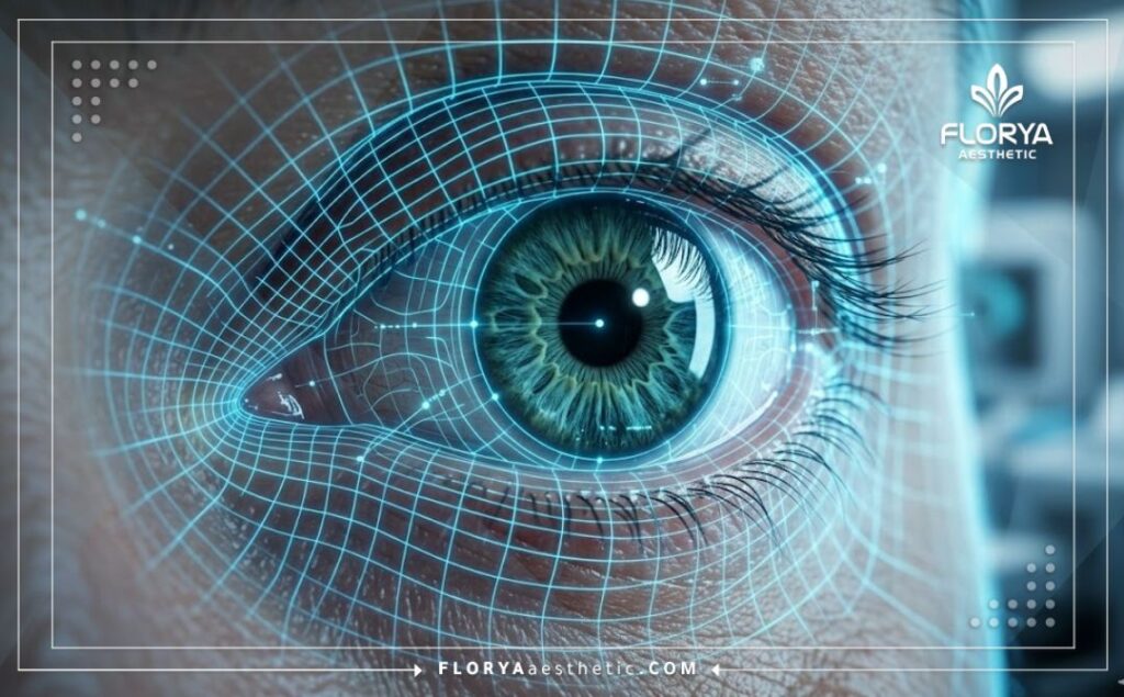 Детальное 3D сканирование структуры глаза и линзы