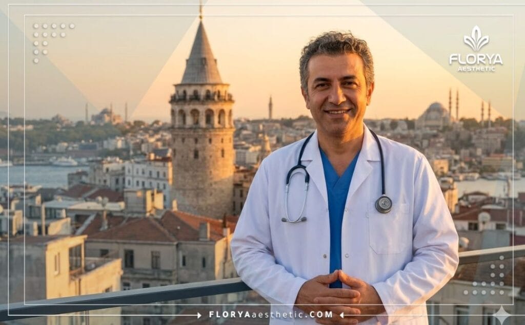 Médecin accueillant les patients à Istanbul