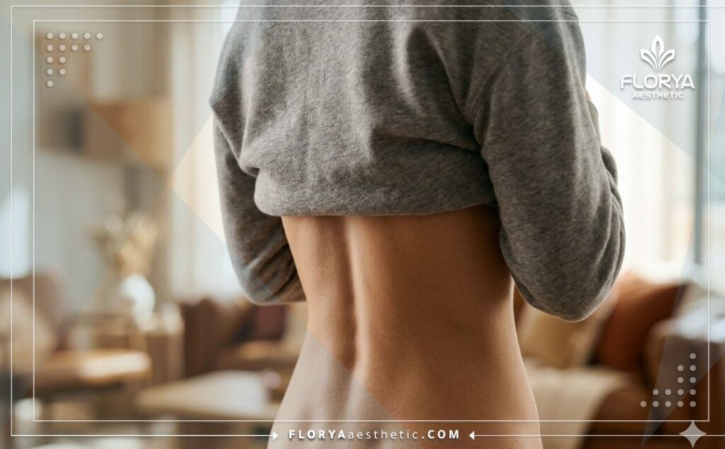 نتيجة مثالية وظهر صحي بعد العلاج الناجح للعمود الفقري