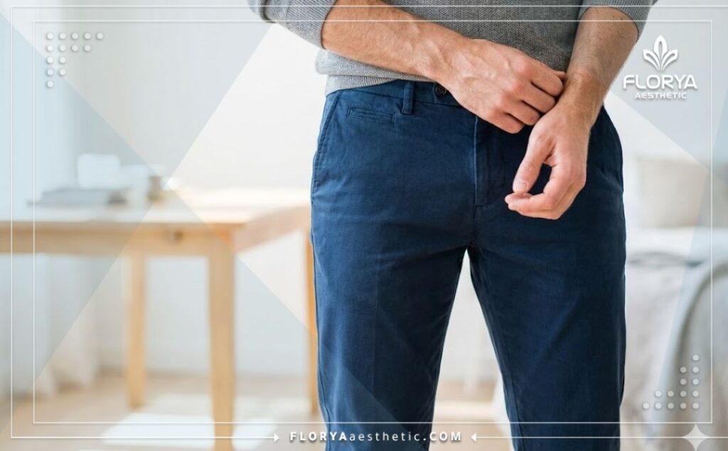 Flawless and highly successful aesthetic result of male urological care