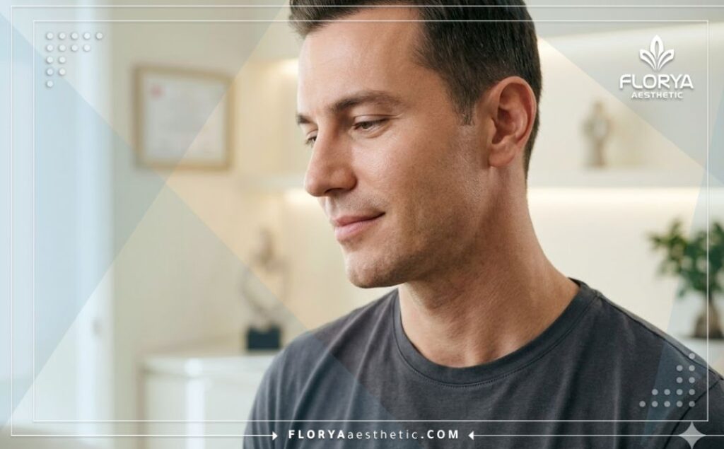 Aesthetic and natural-looking flawless result of male enhancement procedures.