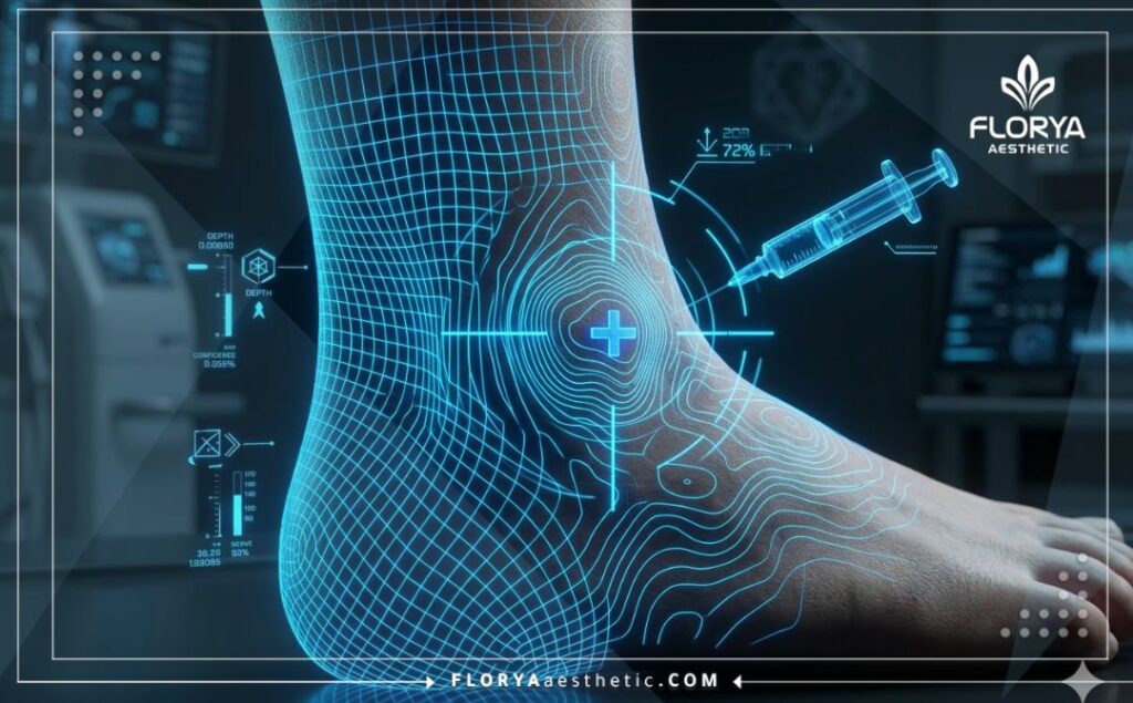 Advanced 3D macro surface scan highlighting precision for nerve targeted treatments