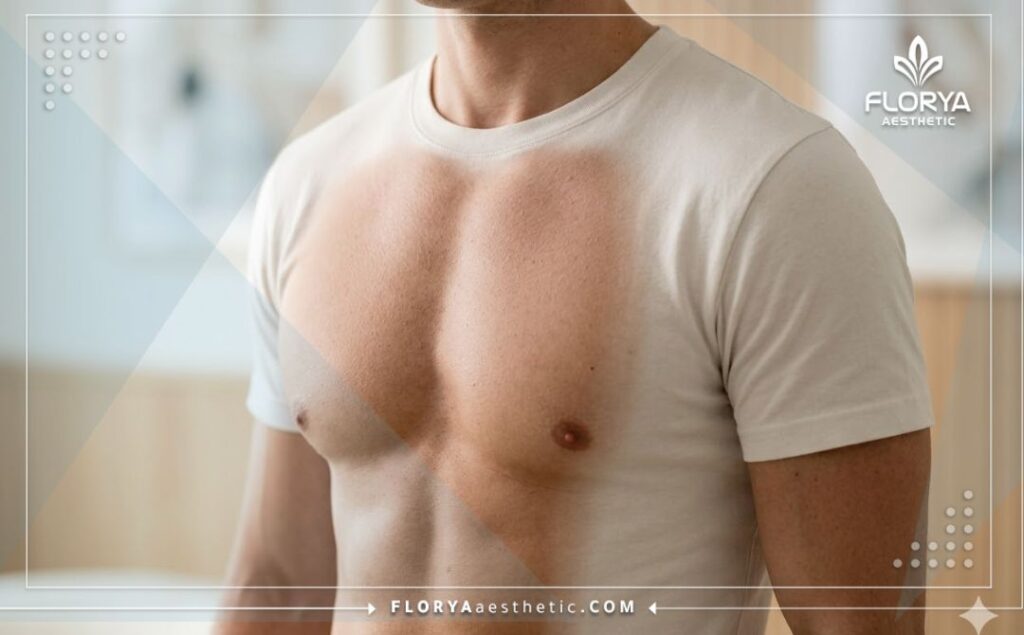 النتائج المثالية والجمالية بعد الجراحة التجميلية للصدر.