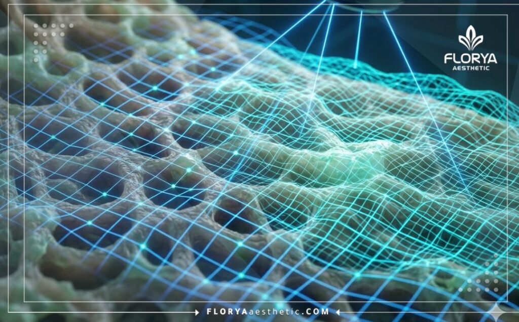 مسح ثلاثي الأبعاد دقيق يوضح تجديد الأنسجة والخلايا بتقنية الليزر الأزرق