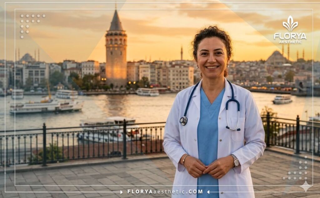 Friendly medical specialist in Istanbul ready to welcome patients.