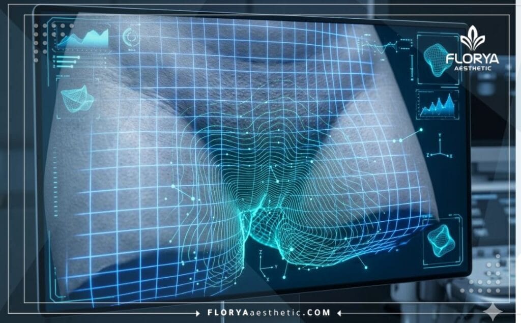 3D-сканирование области тазового дна для демонстрации точности процедуры