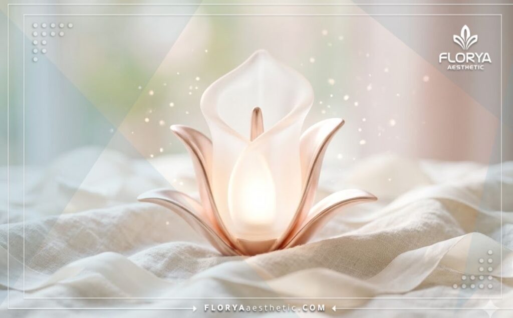 : Aesthetic and natural visualization of feminine wellness and procedure success.